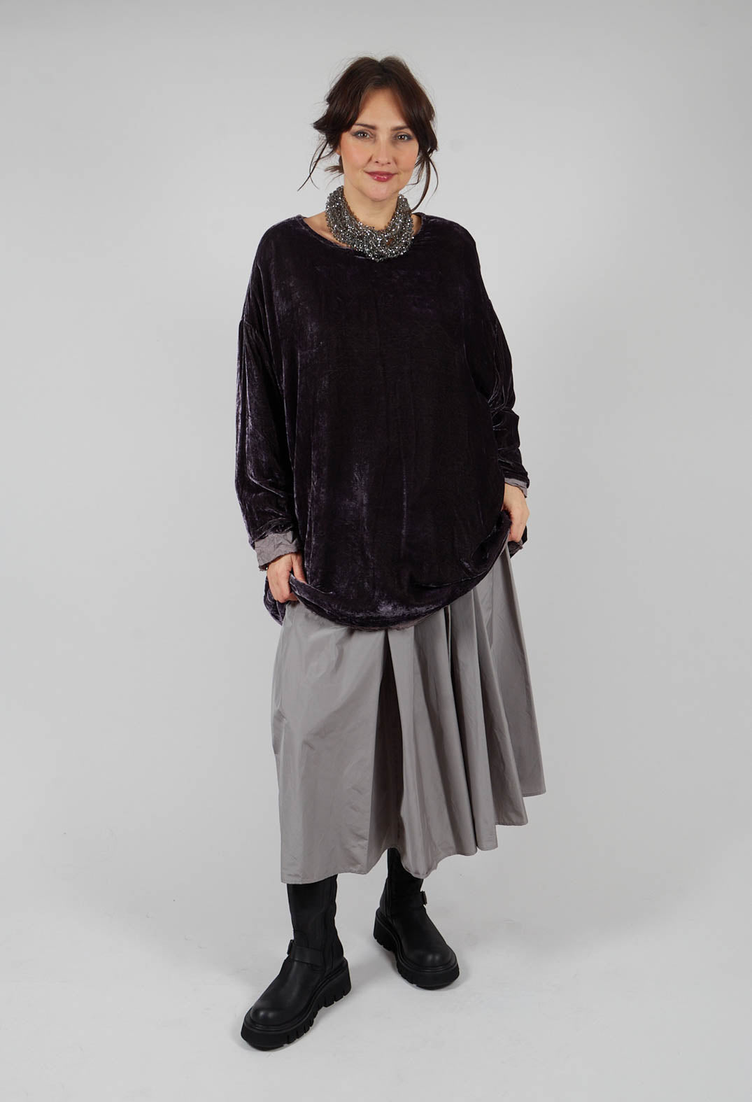 Befana Skirt in Smog