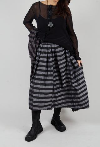 A New T Skirt in Stripe