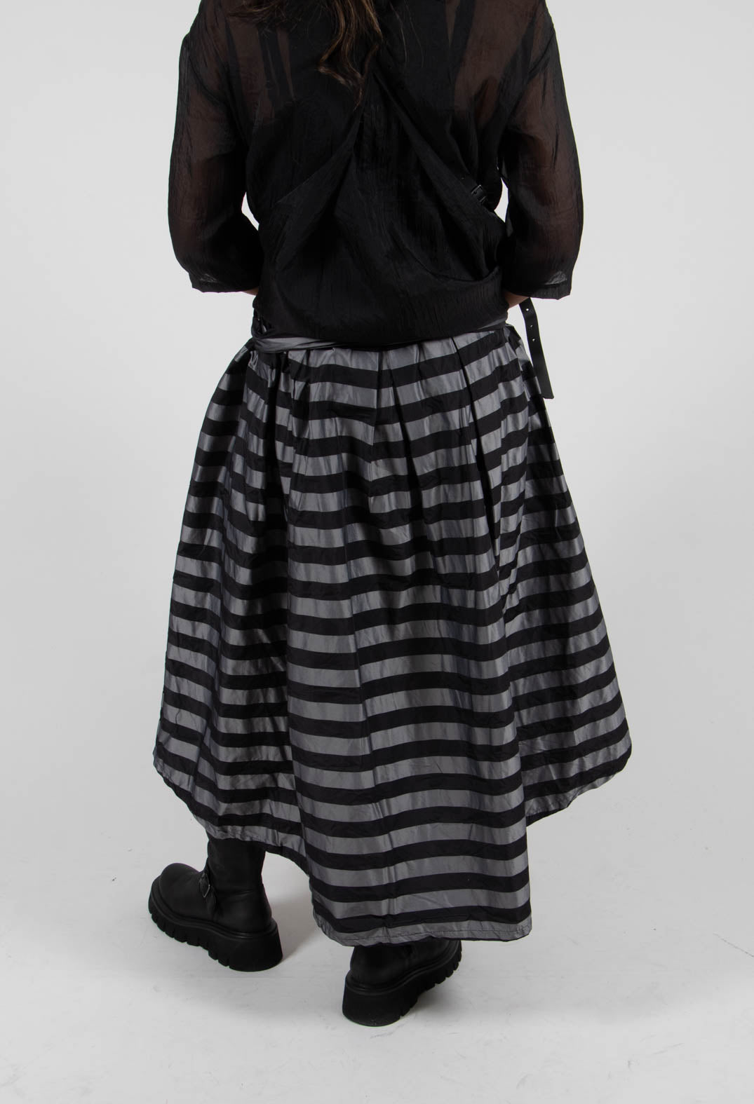 A New T Skirt in Stripe