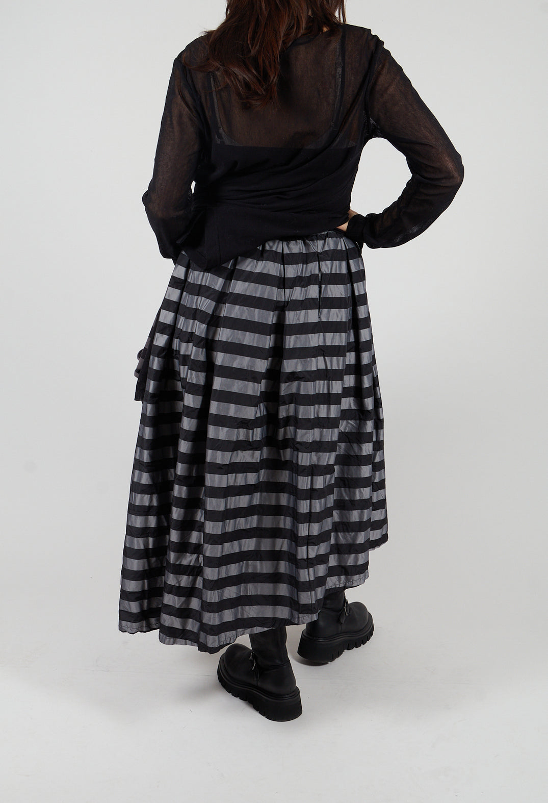 A New T Skirt in Stripe