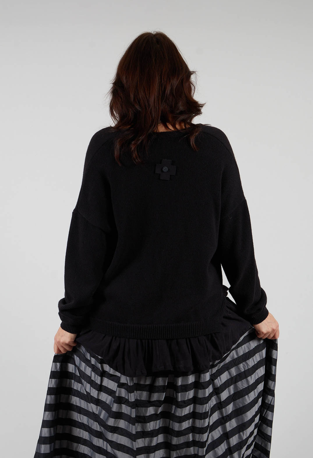 Pops Cardigan in Black