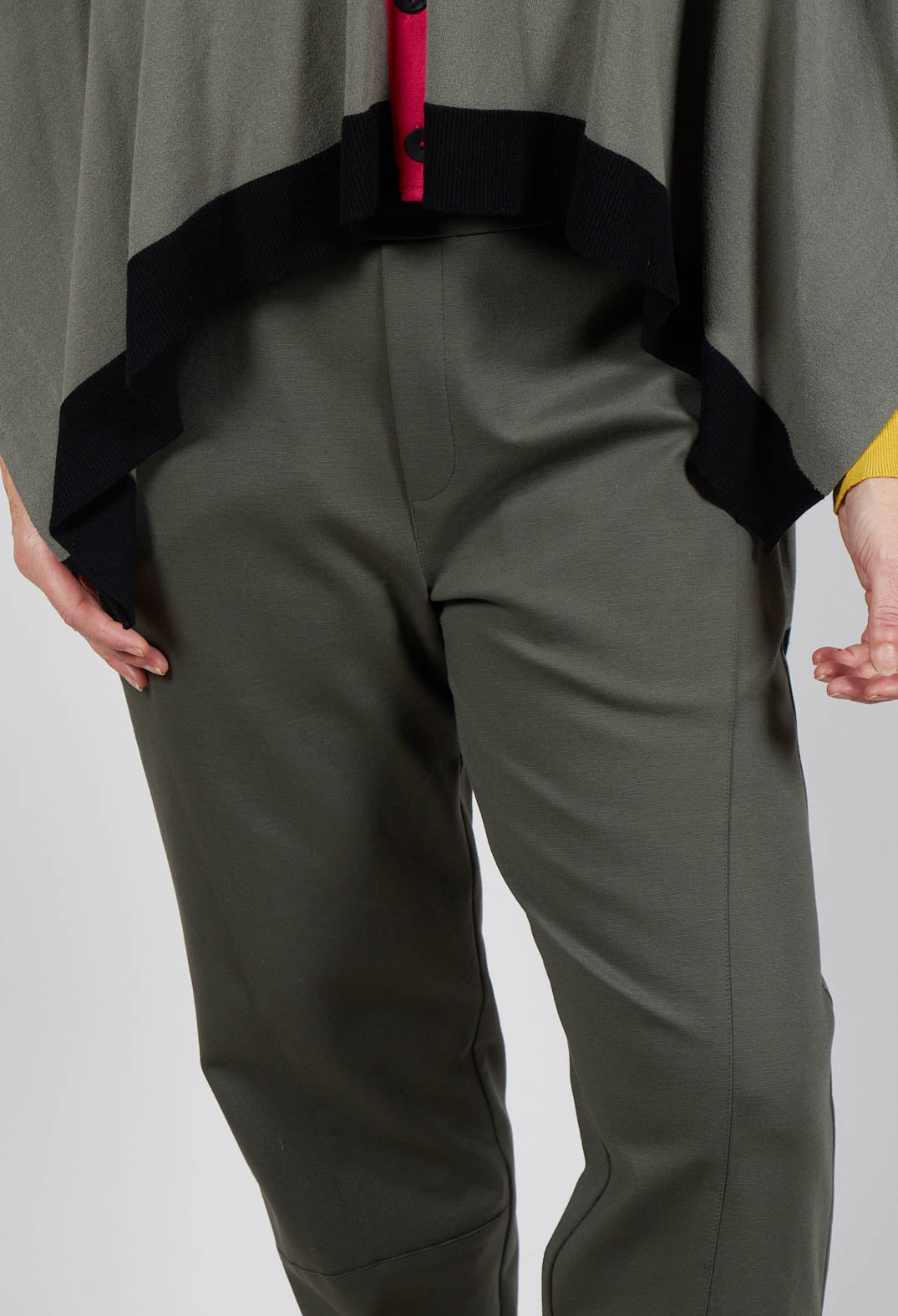 Tailored Trousers in Kaki