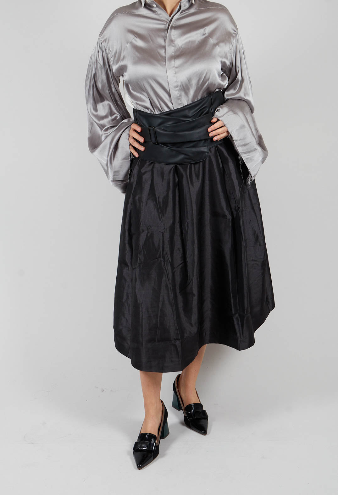 Gavina Skirt in Noir