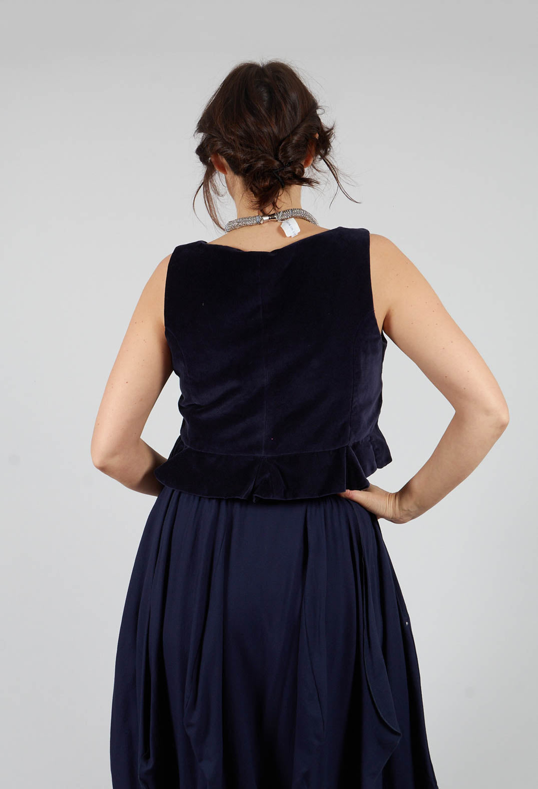 Eljana Top in Midnight Blue