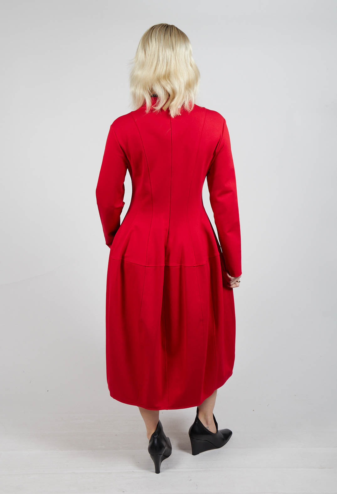 Tulip Hem Dress in Marlboro