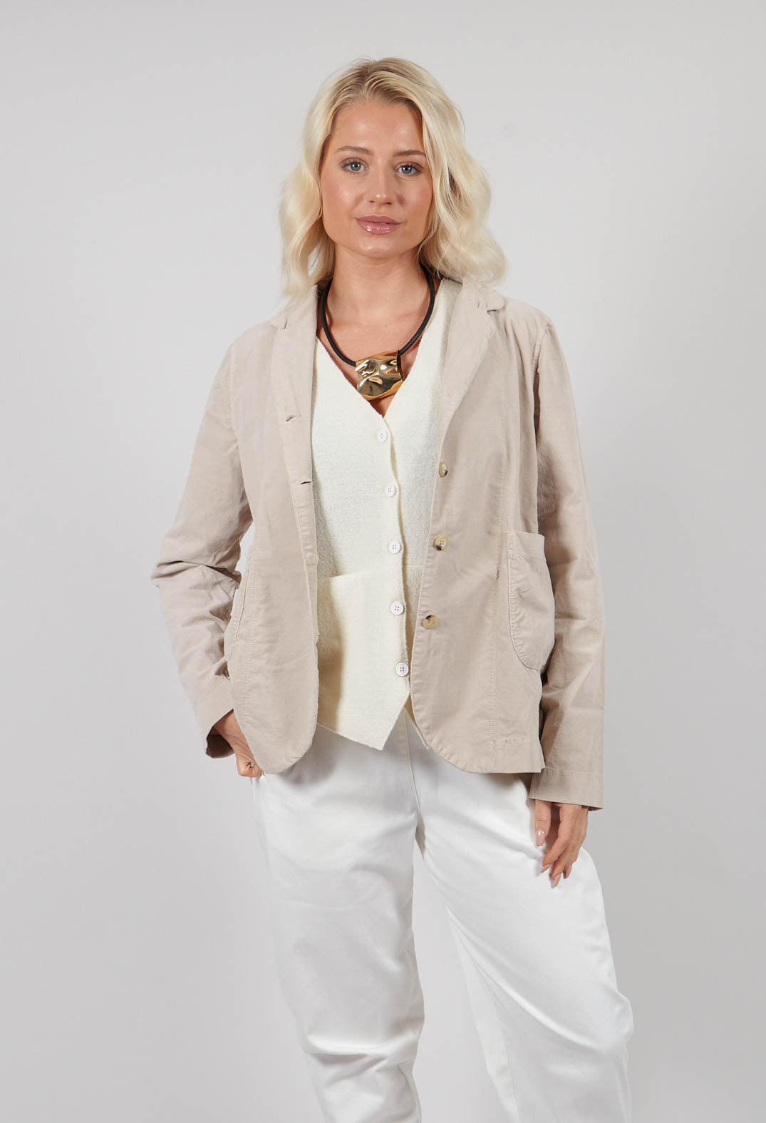 Cimone V Jacket in Gesso