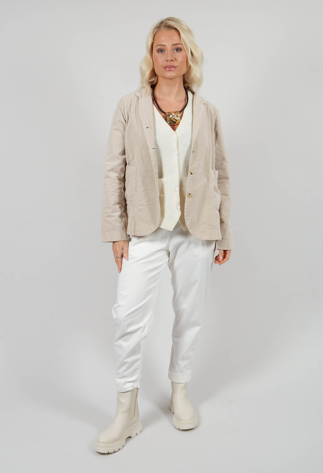 Cimone V Jacket in Gesso