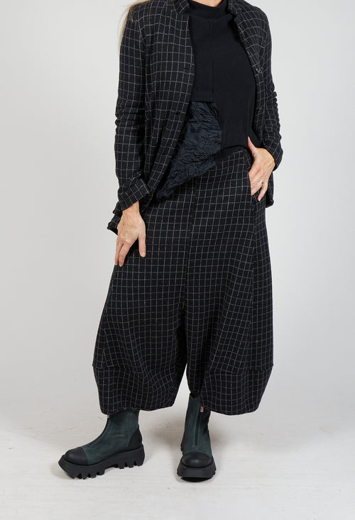 Pala J Trousers in Nero Print