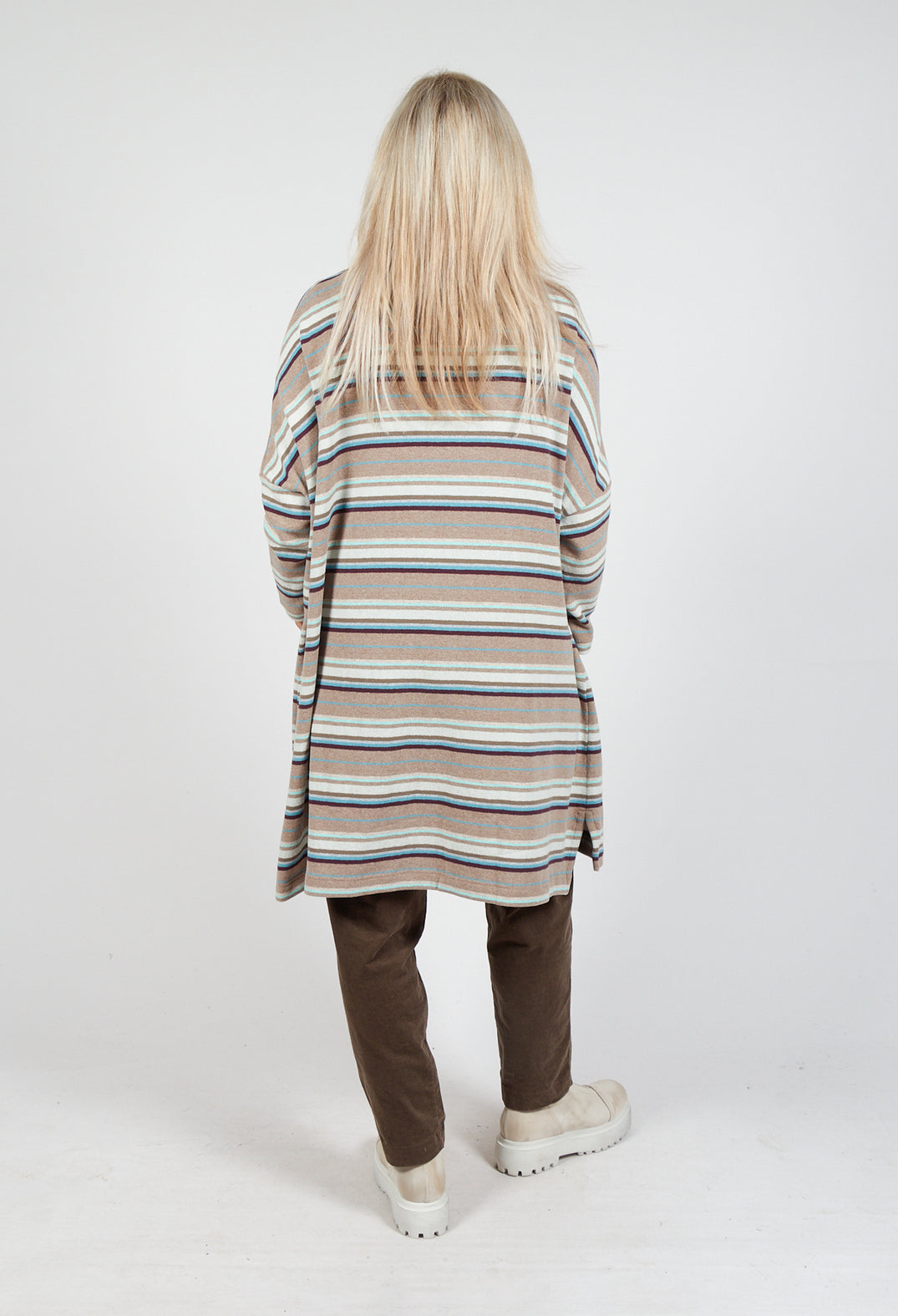 Soufle Jumper in Alpaca Stripe