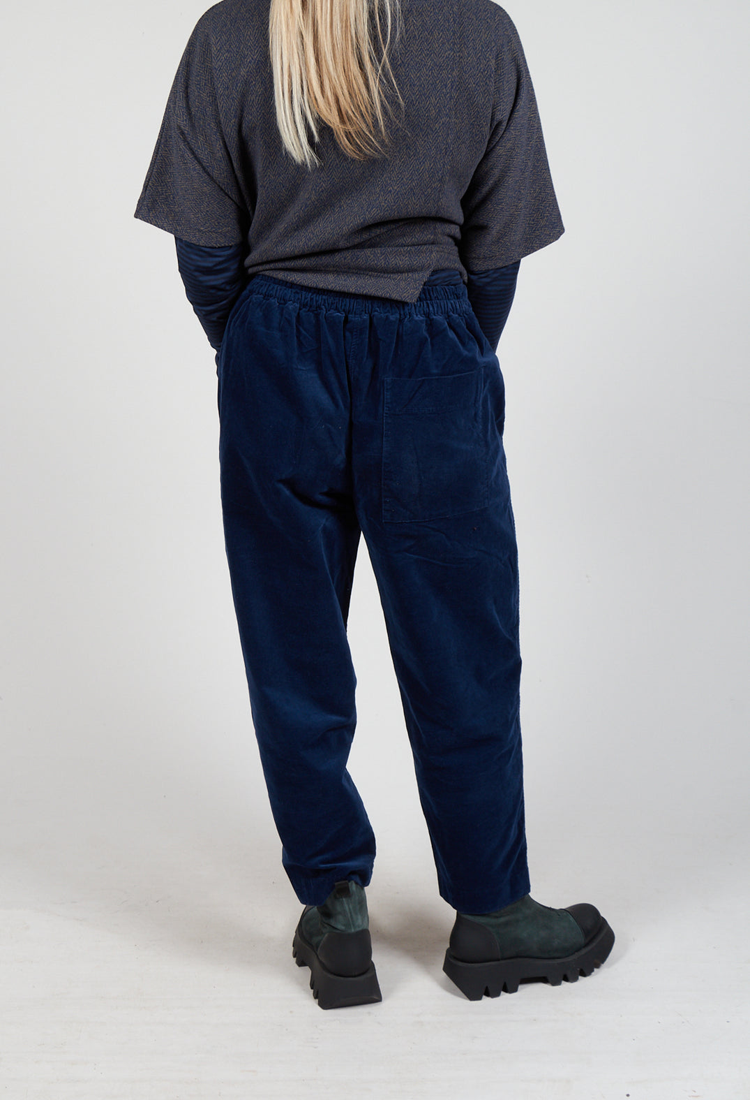 Terra L Trousers in Blu