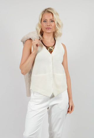 Junai Vest in Undyed