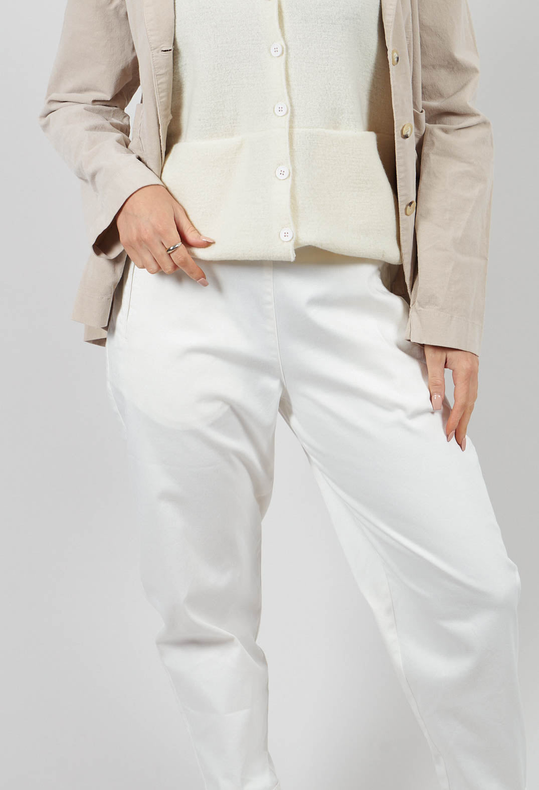 Geisha Long Trousers in  Undyed