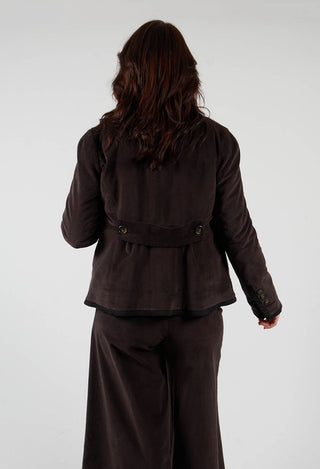 Cotton Jacket in Brown