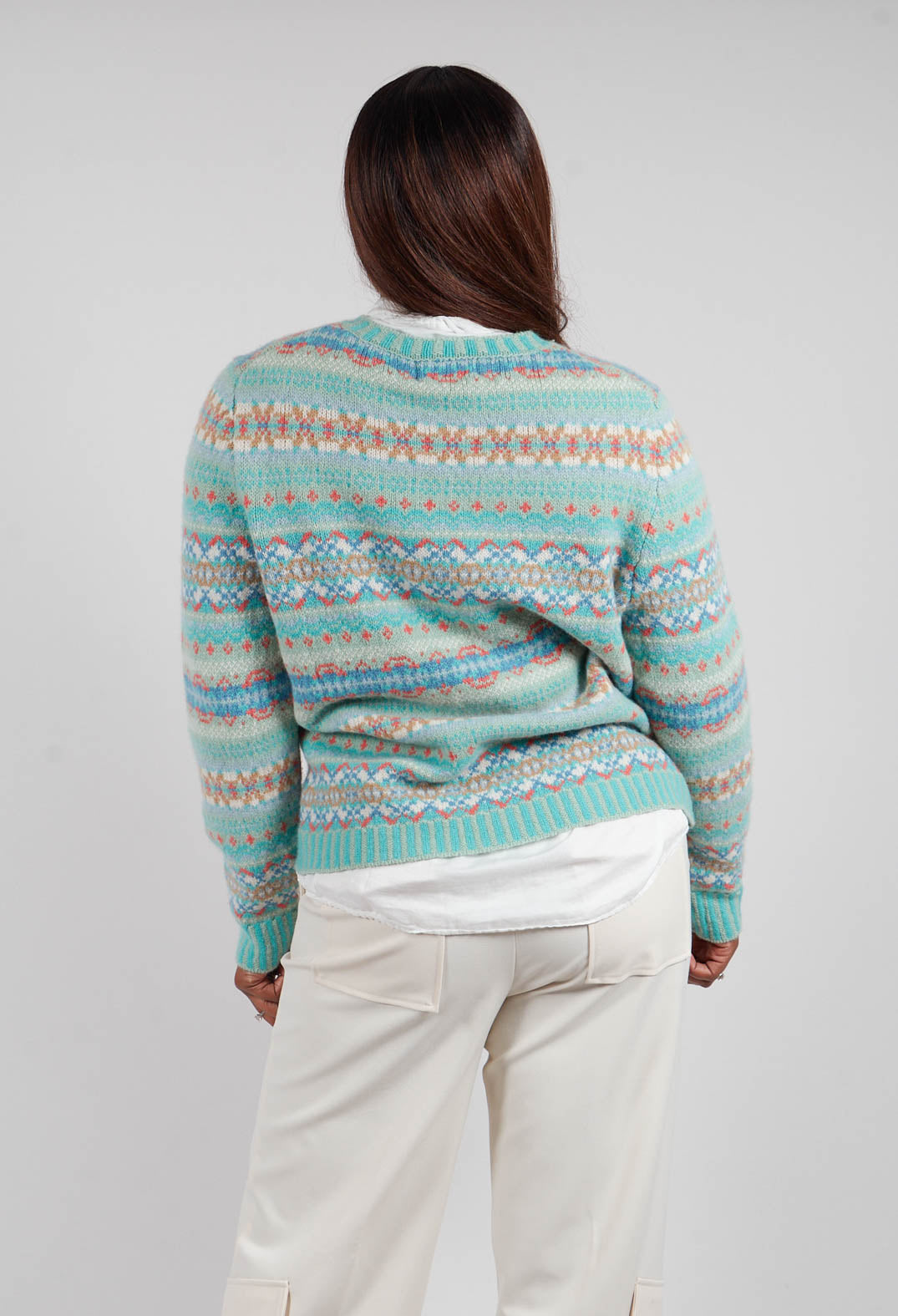 Kinross Cardigan in Opal