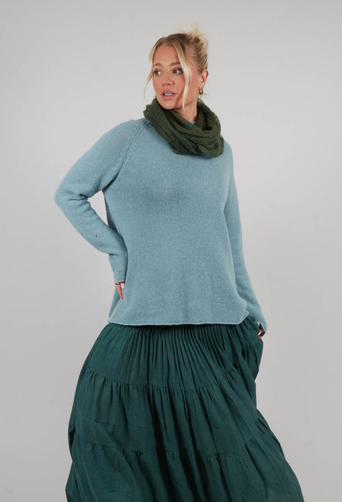 Cashmere Jumper in Sky