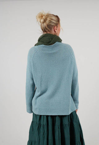 Cashmere Jumper in Sky