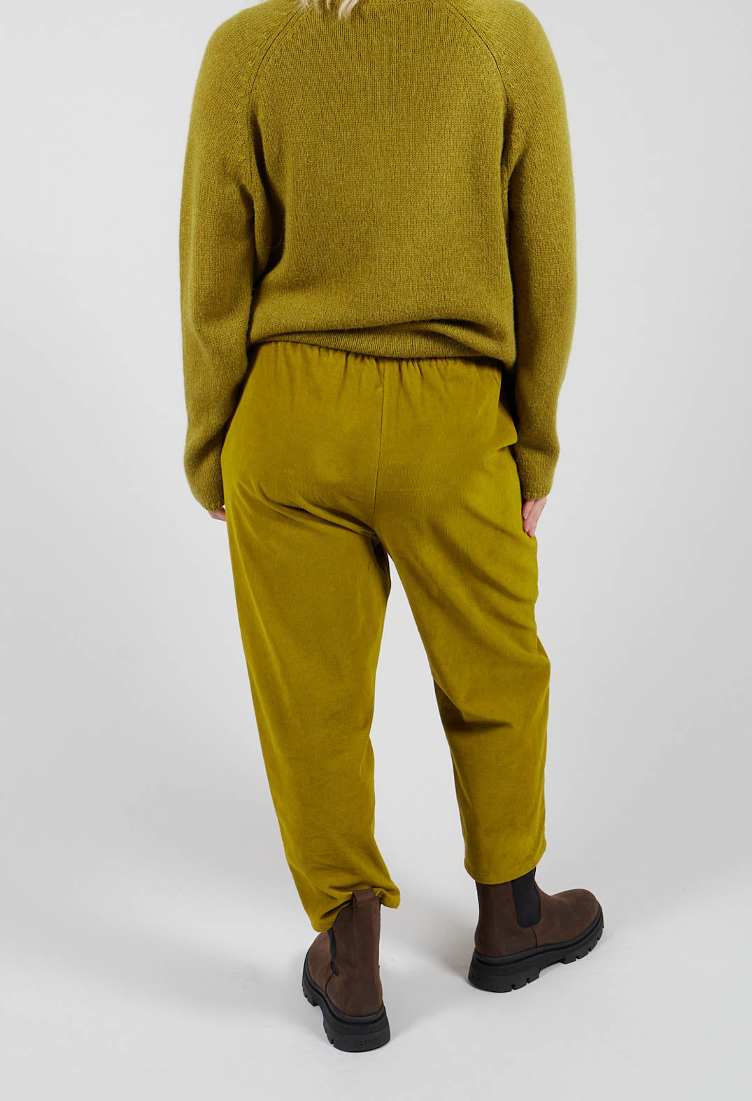 Corduroy Trousers in Grass