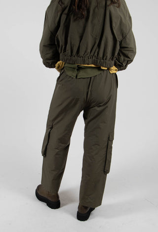 Cargo Style Trousers in Khaki