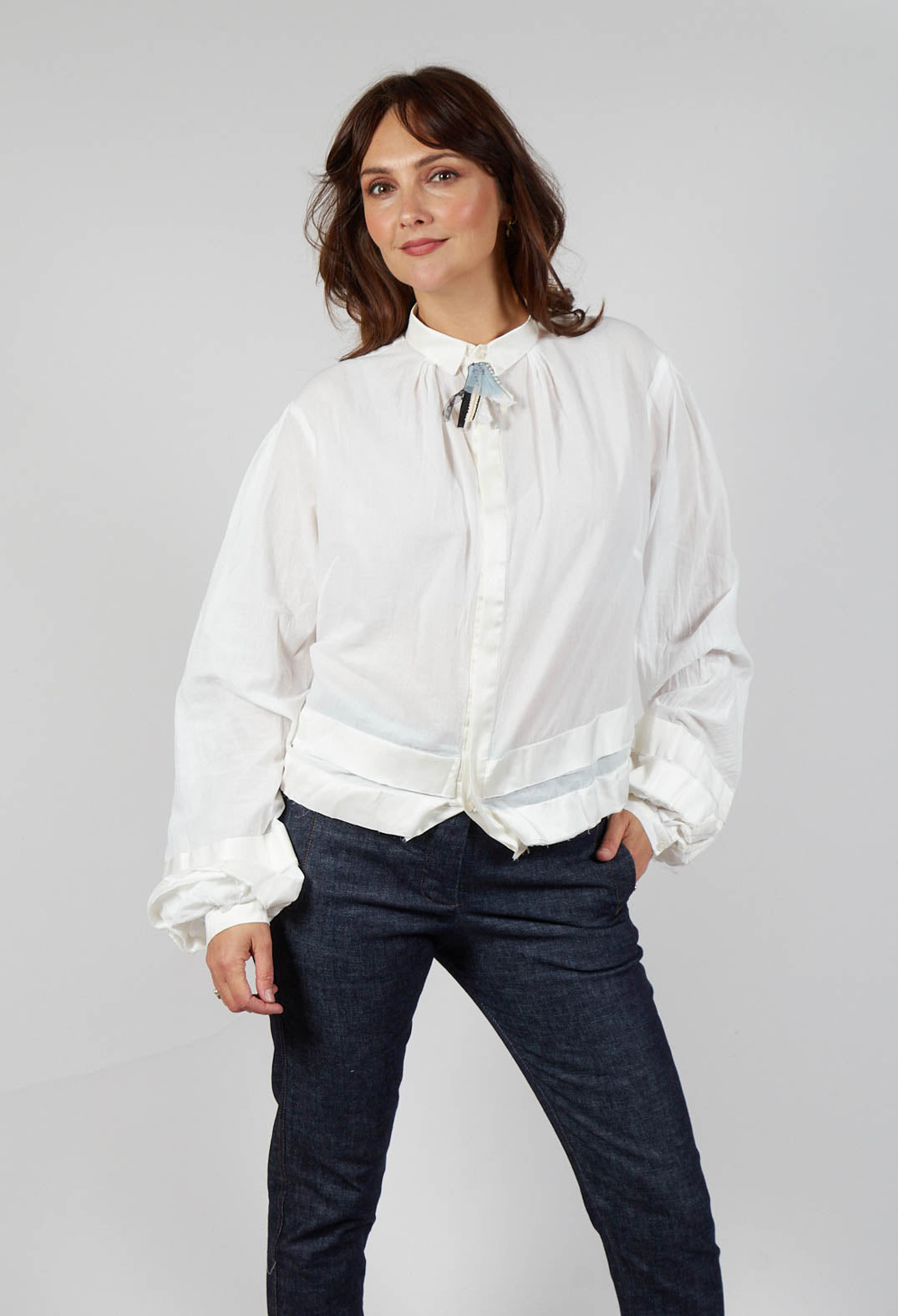 Cotton Shirt in White