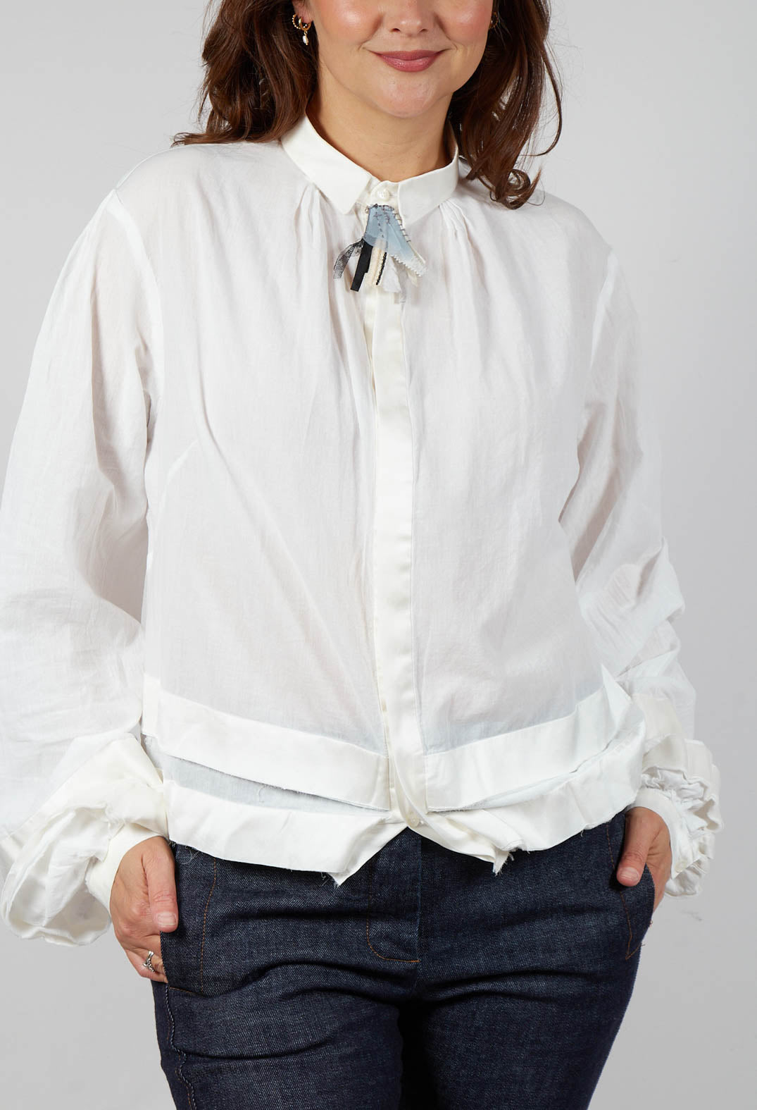 Cotton Shirt in White