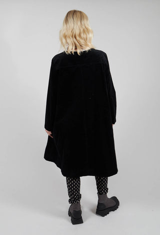 Longline Tunic in Black