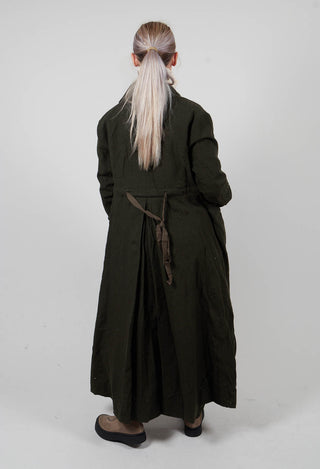 Wool Coat in Hunters Green