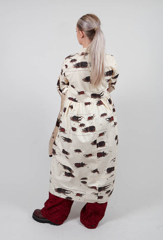 Smock Dress in Beetle