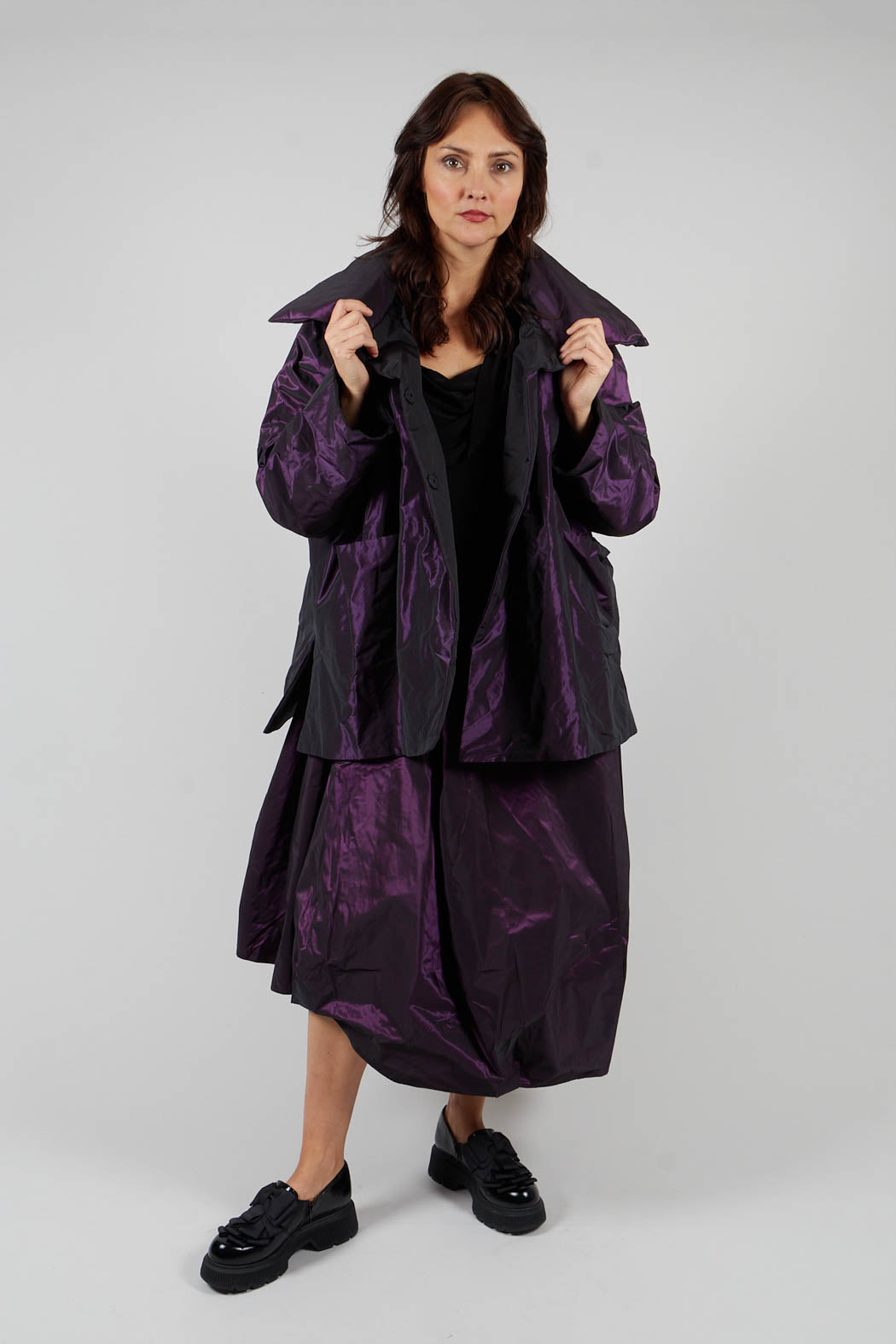 Baltimore Jacket in Plum