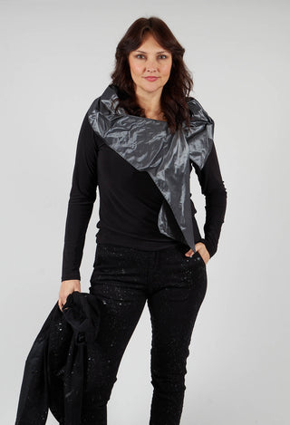 Milar Top in Pewter