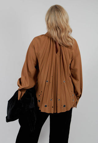 Romolo Blouse in Camel