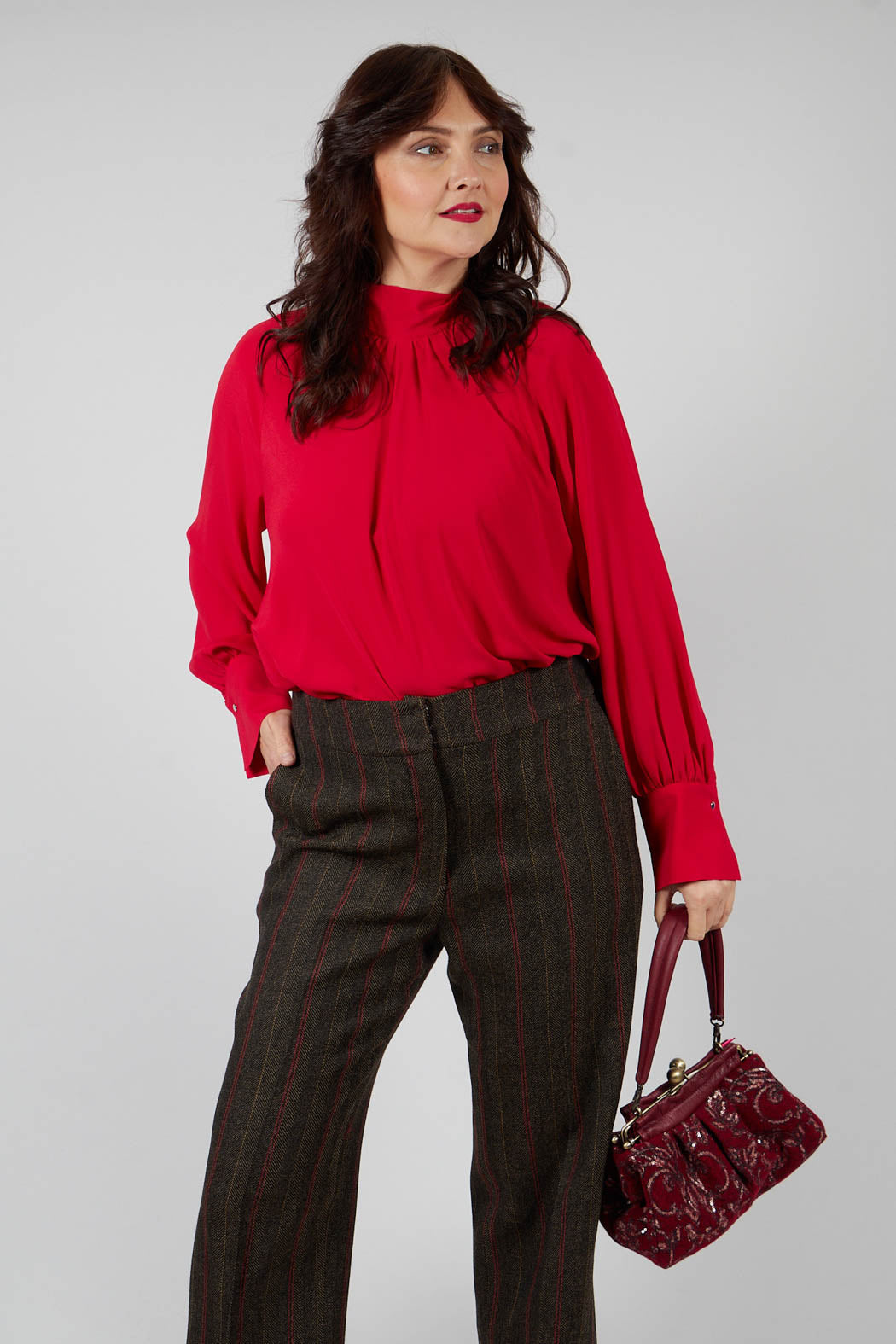 Storre Blouse in Red