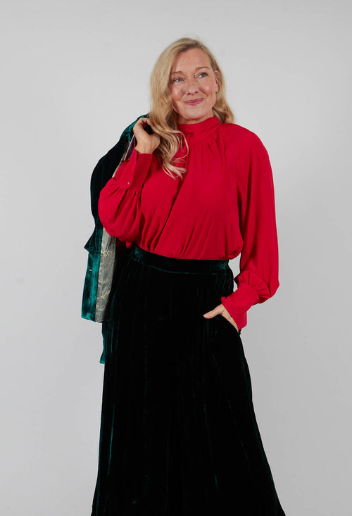 Storre Blouse in Red