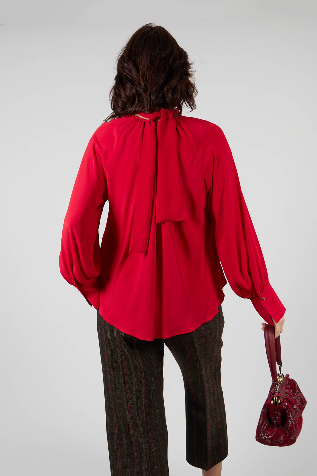 Storre Blouse in Red