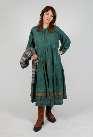 Wool Weber Dress in Green