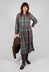 Wool Raven Dress in Multicolour Check