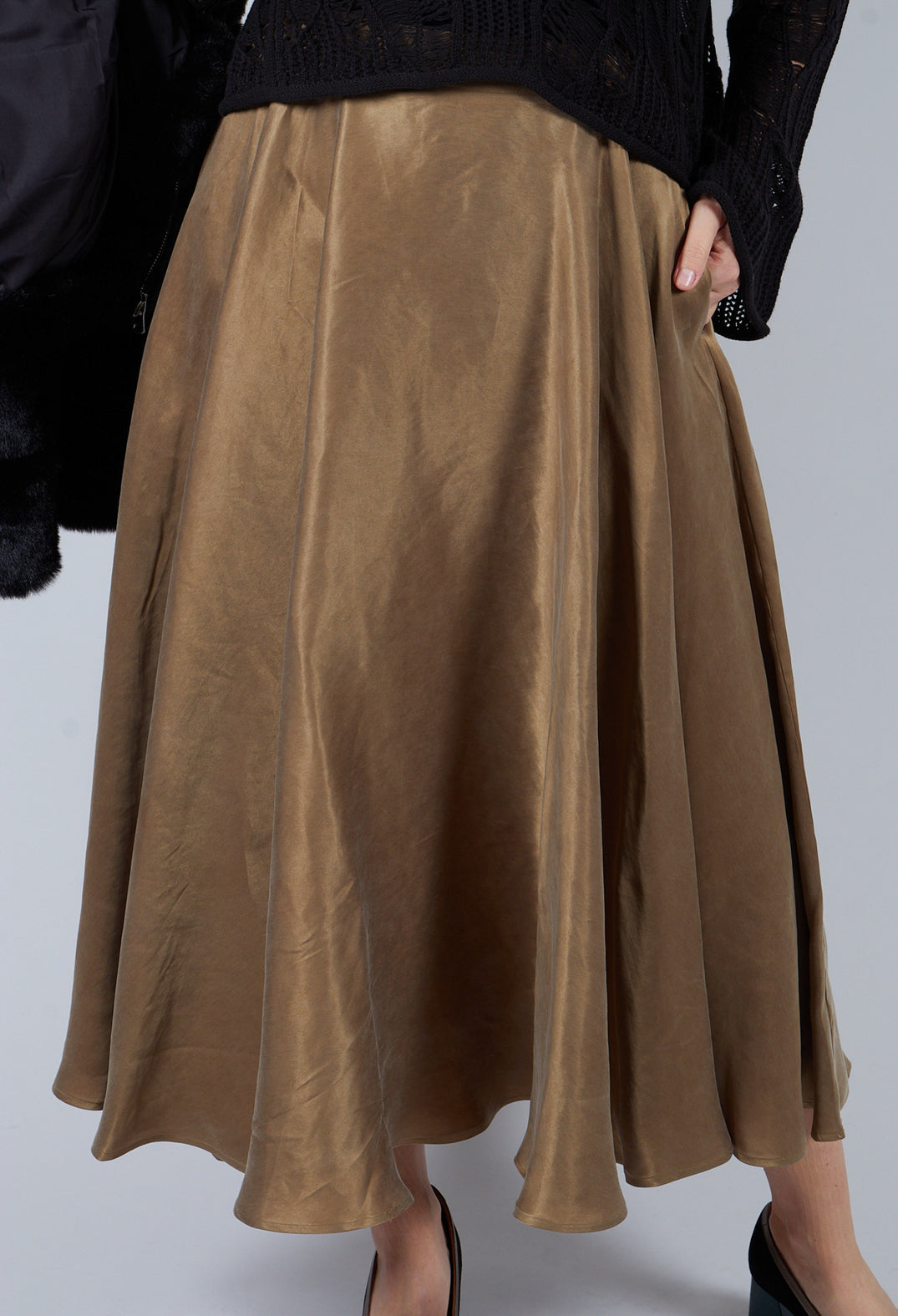 Valim Skirt in Bronze