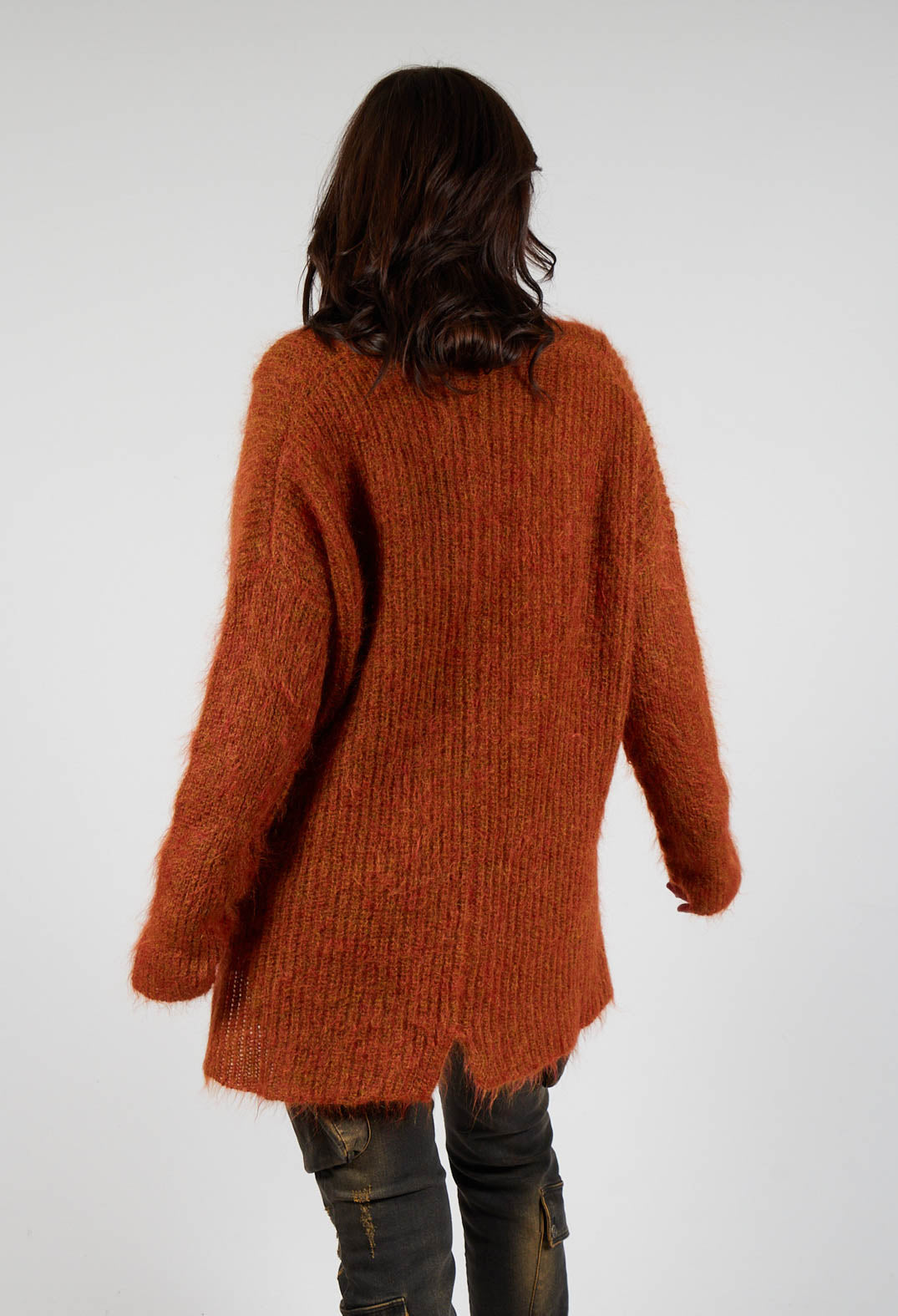 Mohair Knit Jumper in Tumeric