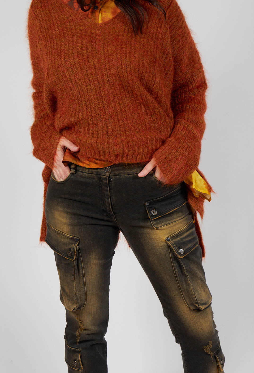 Slim Jeans in Denim Tumeric