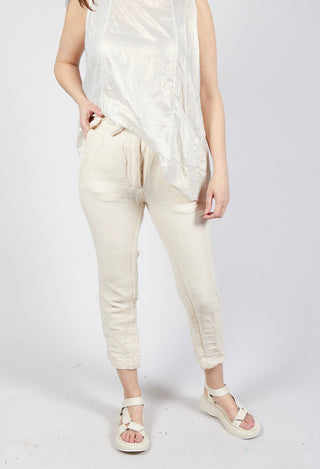 Asymmetric Belt Loop Trouser in Galaxy Dust