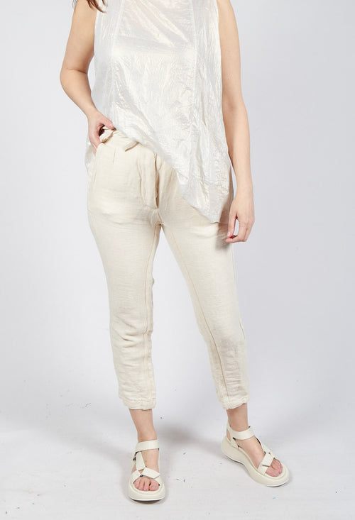 Asymmetric Belt Loop Trouser in Galaxy Dust