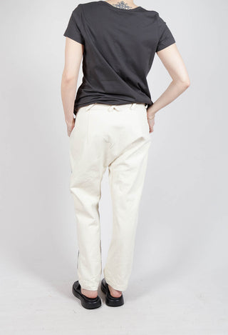 Asymmetric Belt Loop Trouser in Asteroid Paint