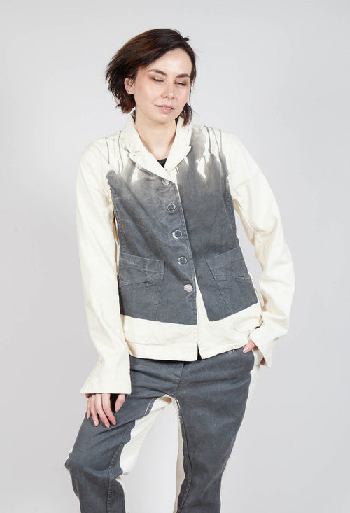 Patch Pocket Jacket in Asteroid Paint