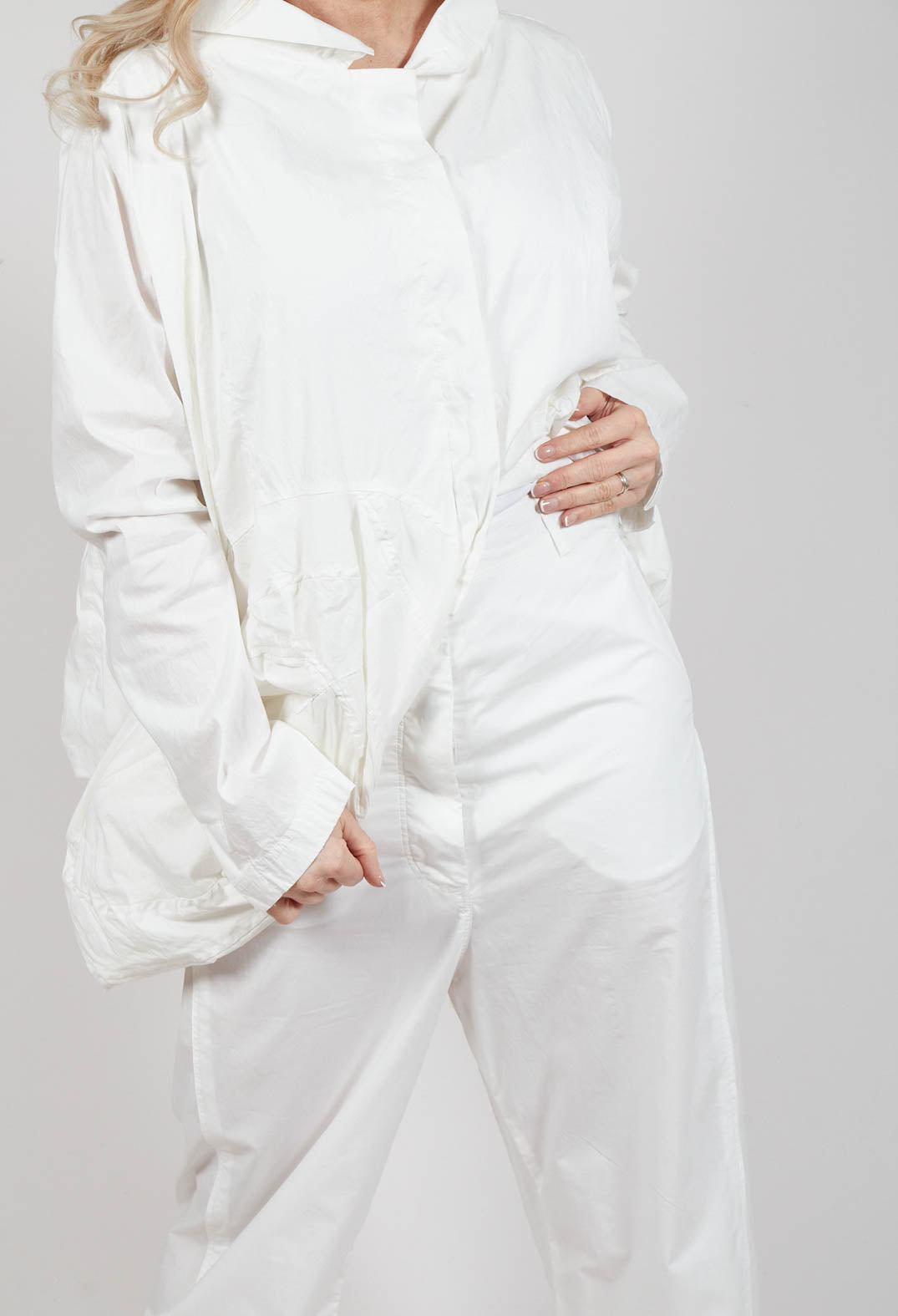 Staright Leg Trouser in Starwhite