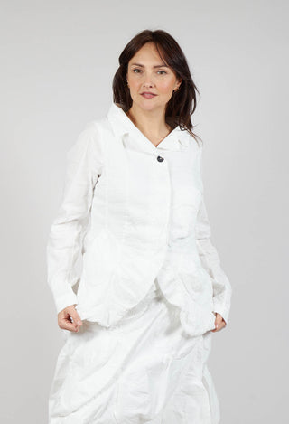 Bubble Jacket in Starwhite