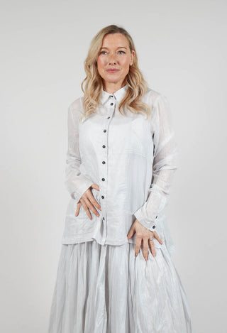 Semi Sheer Shirt in Moon Sparkle