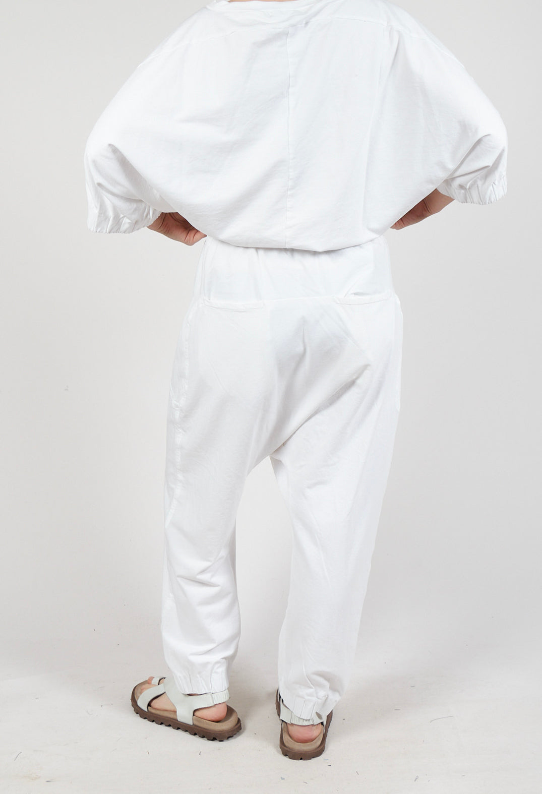 Jersey Jogger in Starwhite