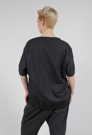 Wide Neck T-Shirt in Asteroid Sparkle