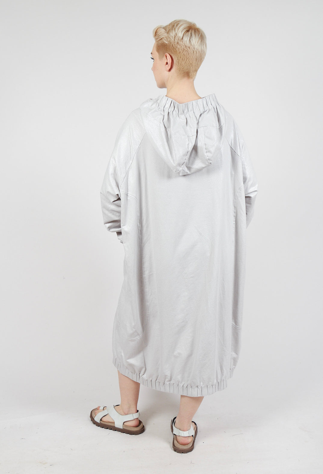 Hooded Dress in Moon Sparkle