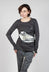 Longsleeve Top in Asteroid Print