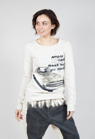 Longsleeve Top in Galaxy Print